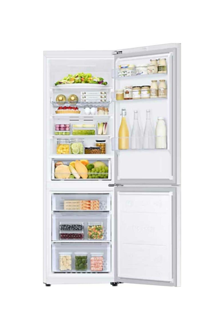 Samsung RB34C602EWW/EF Serie 6 Frigorifero con congelatore a libera installazione cm. 60 h. 185 - lt. 344 - bianco