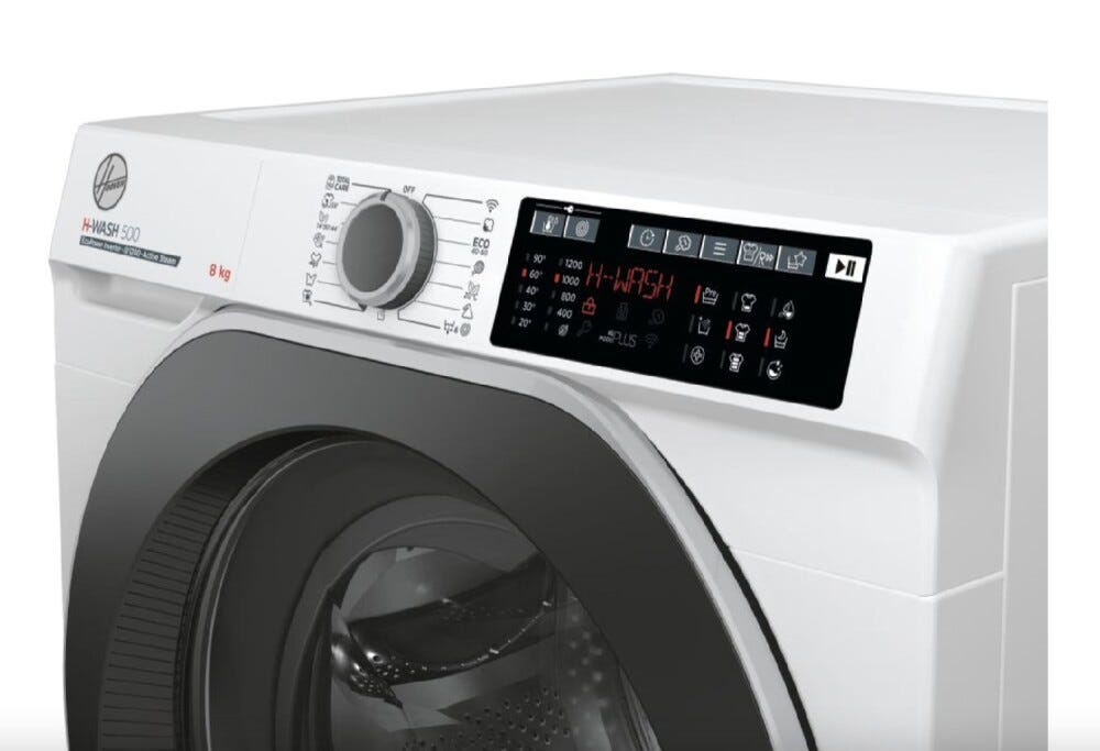 Hoover HW 28AMBS/1-S H-WASH 500 Lavatrice cm. 60 - capacità 8 kg - bianco