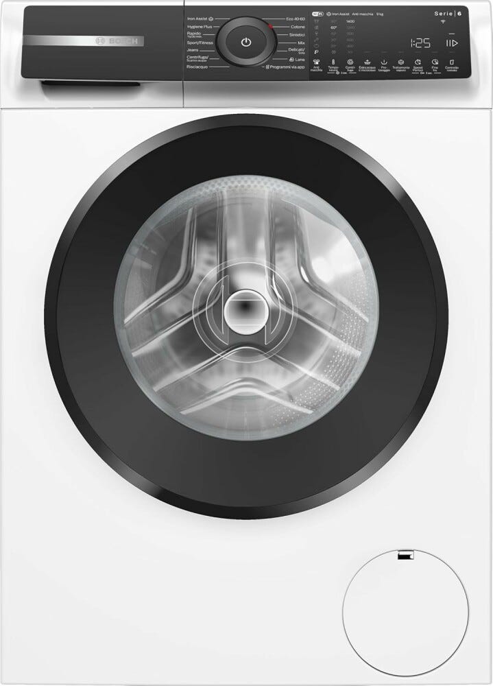Bosch WGH24400IT 6 Lavatrice cm. 60 - capacità 9 kg - bianco