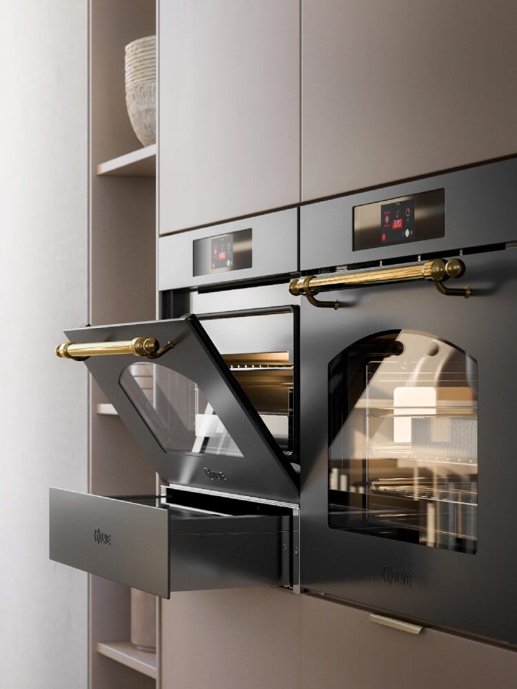 ILVE OV601NTPY Nostalgie Forno elettrico pirolitico cm 60 - inox o colorato