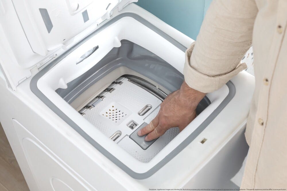 Candy TCA263D3-S ProWash 300 Lavatrice a carica dall'alto cm. 41 - 6 kg - bianco