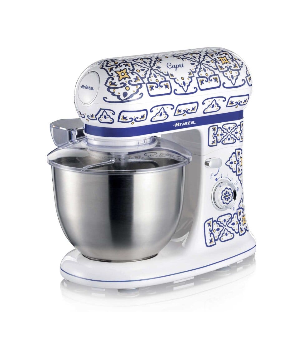 Ariete 1588/0C Capri Impastatrice planetaria lt. 5,5 - bianco/blu