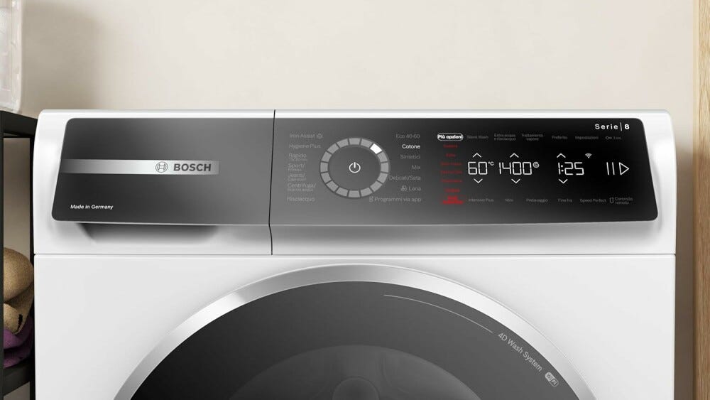 Bosch WGB24402IT 8 Lavatrice cm. 60 - capacità 9 kg - bianco