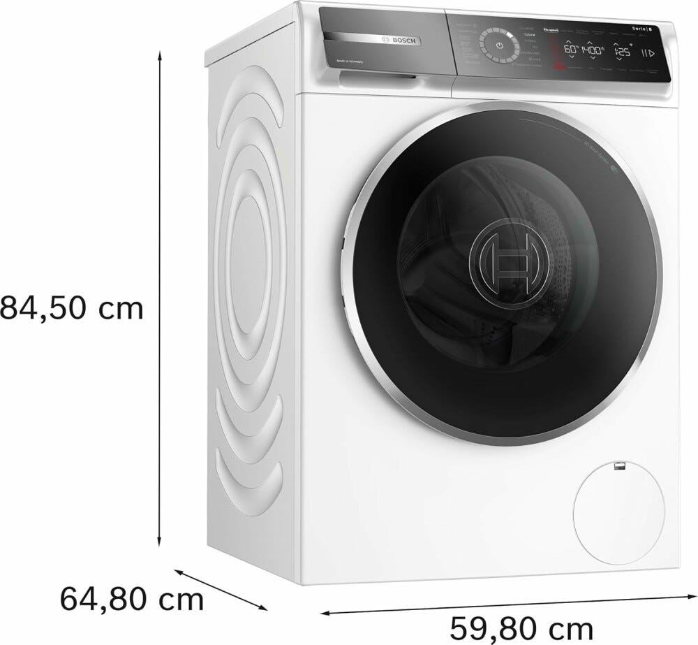 Bosch WGB24402IT 8 Lavatrice cm. 60 - capacità 9 kg - bianco