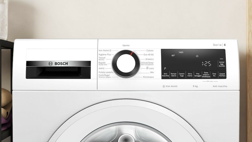 Bosch WGG244Z6IT 6 Lavatrice cm. 60 - capacità 9 kg - bianco