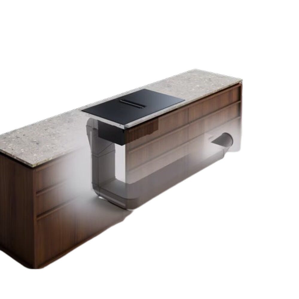 Electrolux KCC84450CZ SaphirMatt Piano cottura induzione con cappa integrata cm. 80 - vetro nero
