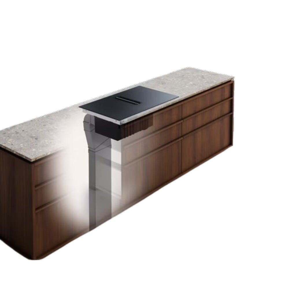 Electrolux KCC84450CZ SaphirMatt Piano cottura induzione con cappa integrata cm. 80 - vetro nero