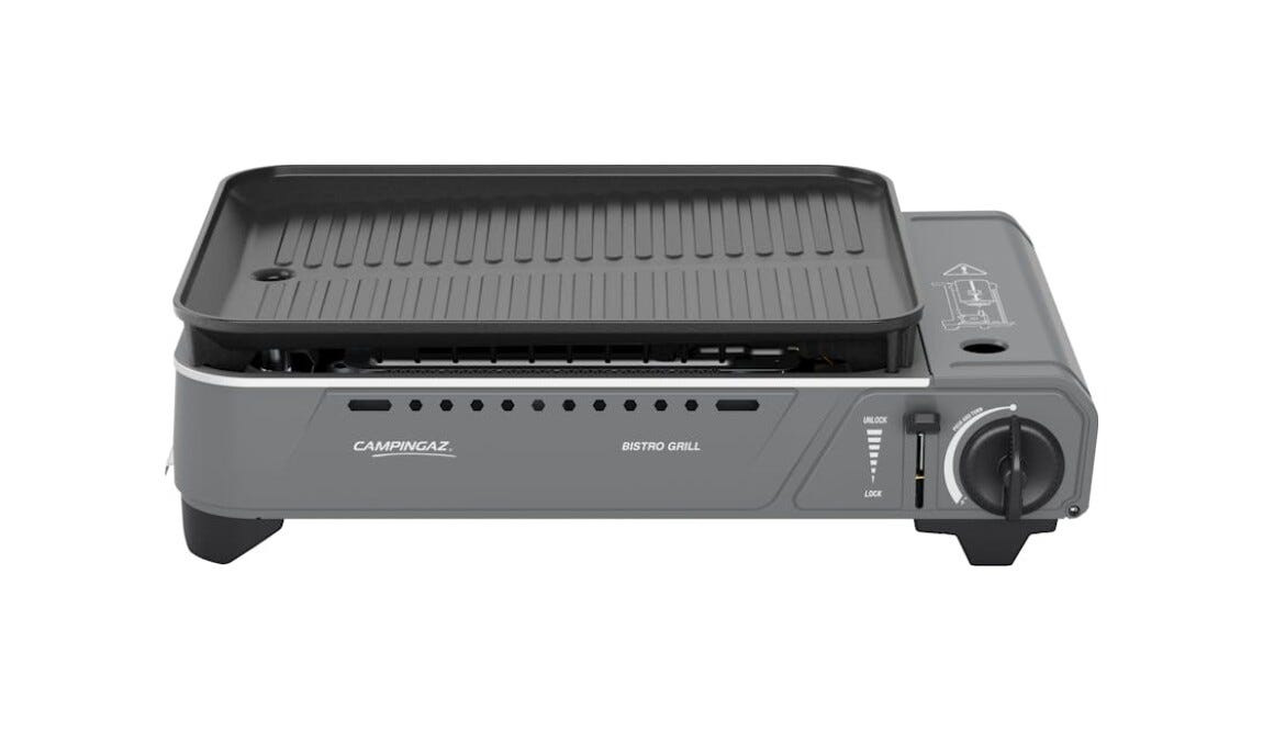 Campingaz 2197182 Bistro Grill Barbecue elettrico - grigio