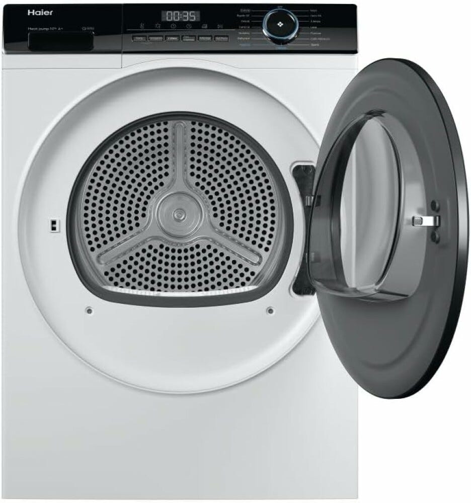 Haier HD100-A2939E-IT I-Pro Serie 3 Asciugatrice cm. 60 - capacità 10 kg - bianco