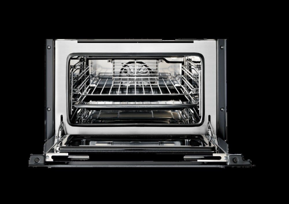 ILVE 645GTZ41 Professional Plus Forno elettrico compatto multifunzione 400 °C (Pizza Party) cm 60 h 45 - vetro nero