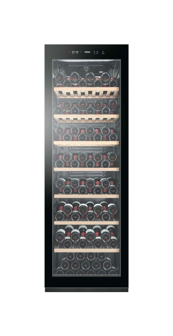 Haier HWS188GAE 3 Cantina vino cm. 60 - 188 bottiglie - nero