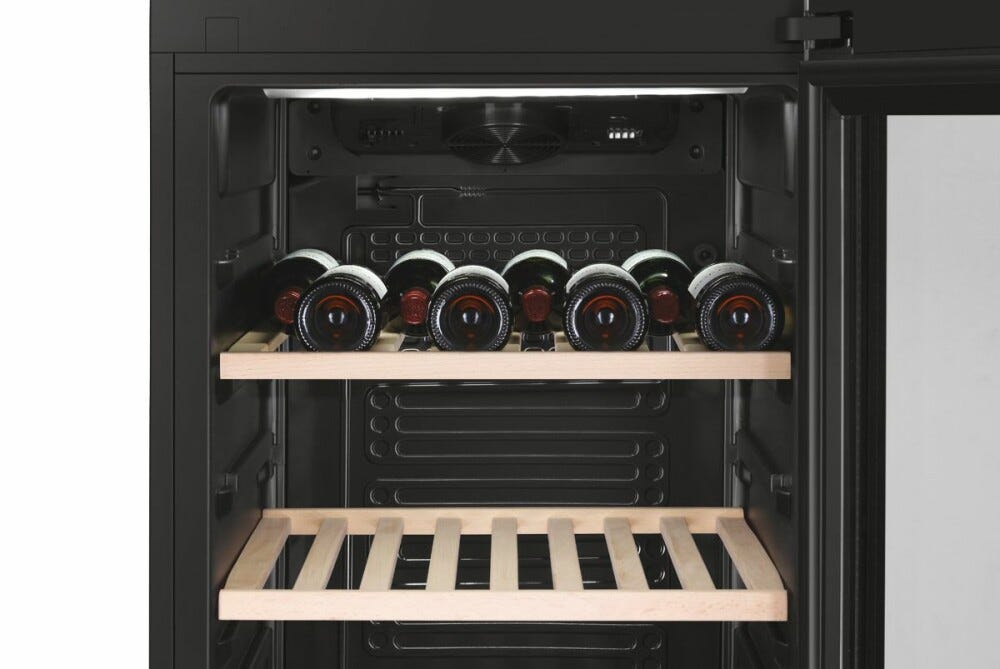 Haier HWS188GAE 3 Cantina vino cm. 60 - 188 bottiglie - nero