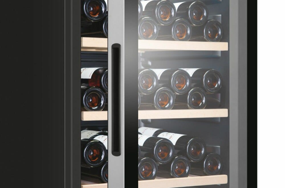 Haier HWS188GAE 3 Cantina vino cm. 60 - 188 bottiglie - nero