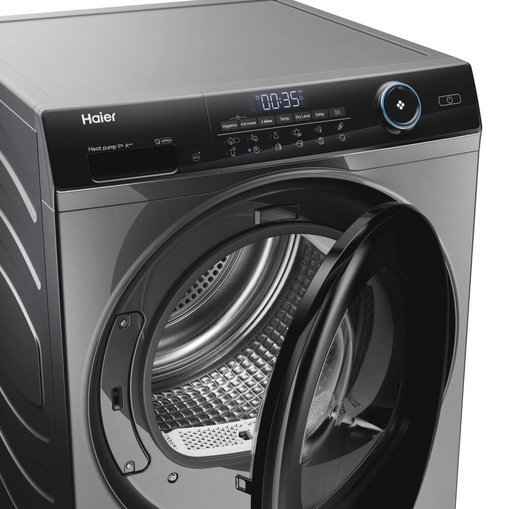 Haier HD80-A3959R-S I-Pro Serie 5 Asciugatrice cm. 60 - capacità - 8 kg - antracite