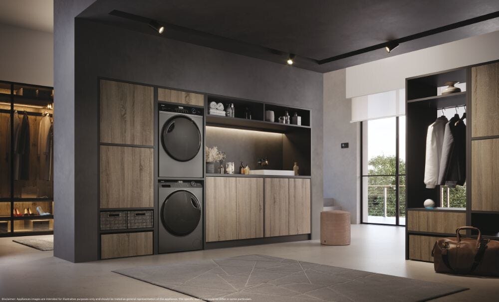 Haier HD80-A3959R-S I-Pro Serie 5 Asciugatrice cm. 60 - capacità - 8 kg - antracite
