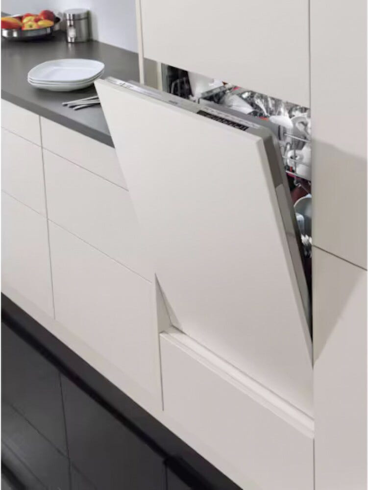 AEG FHK74707P 7000 GlassCare Lavastoviglie da incasso, Vasca XXL, 15 coperti, AirDry, GlassCare, cerniere sliding