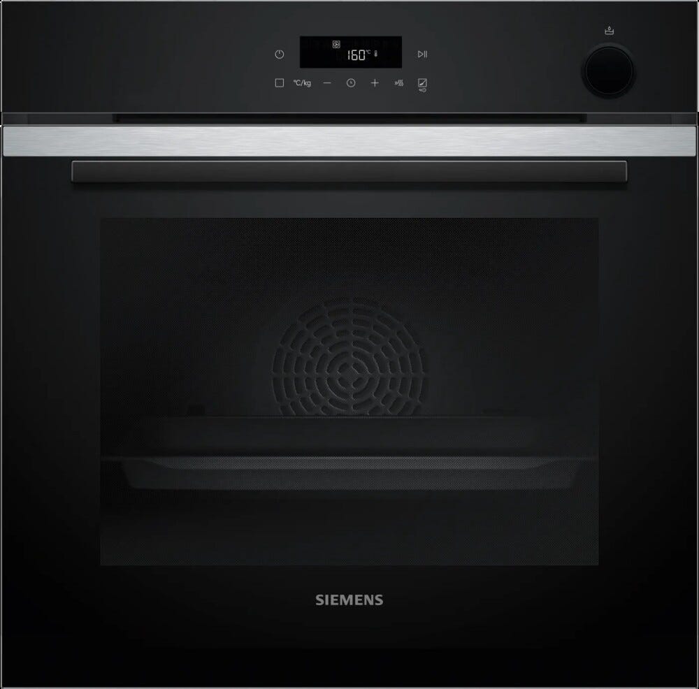 Siemens HR272GES3 iq300 Forno combinato a vapore cm. 60 - inox/nero