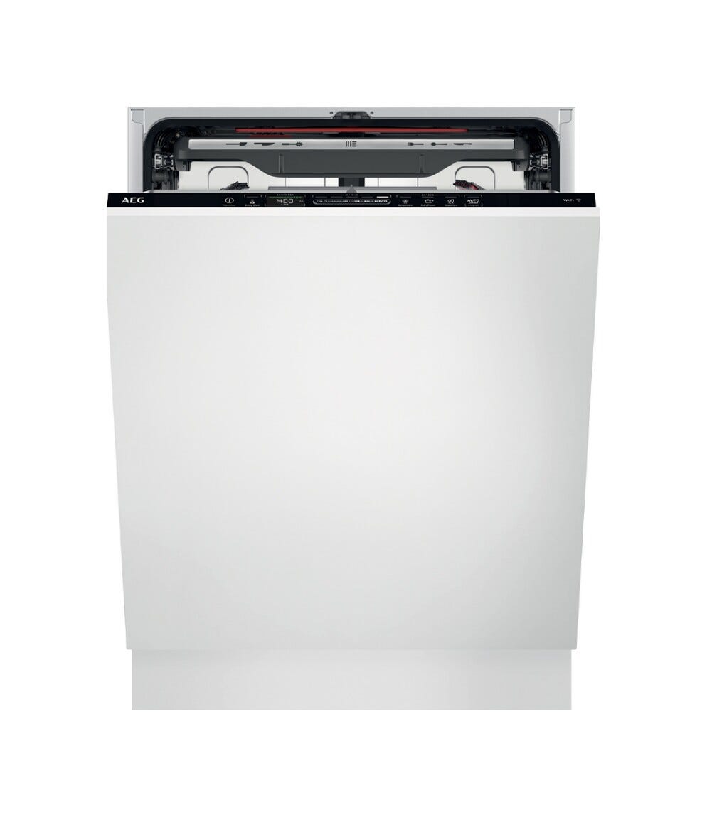 AEG FSK73617Z 7000 GlassCare Lavastoviglie da incasso totale, 13 coperti, AirDry, SmartSelect, cerniere sliding