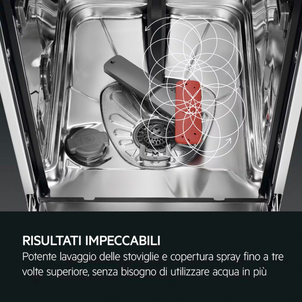AEG FSK76738P Serie 7000 GlassCare Lavastoviglie integrata totale cm. 60 - 14 coperti