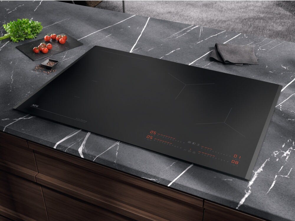 AEG NII84R00FB Serie 6000 FLexBridge Piano cottura a induzione cm. 80 - nero