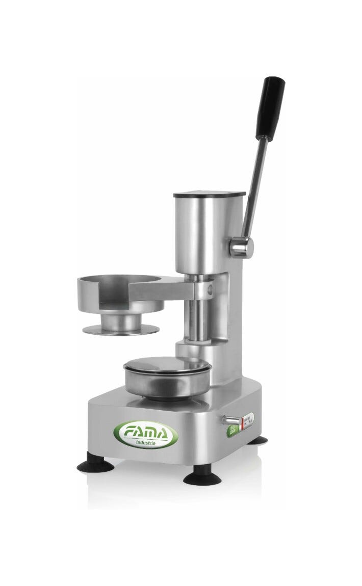 Fama FHA100 Lavorazione Carne Presshamburger manuale diametro 100 mm - inox