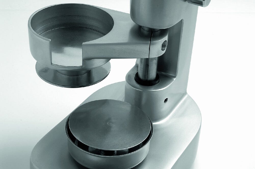 Fama FHA100 Lavorazione Carne Presshamburger manuale diametro 100 mm - inox