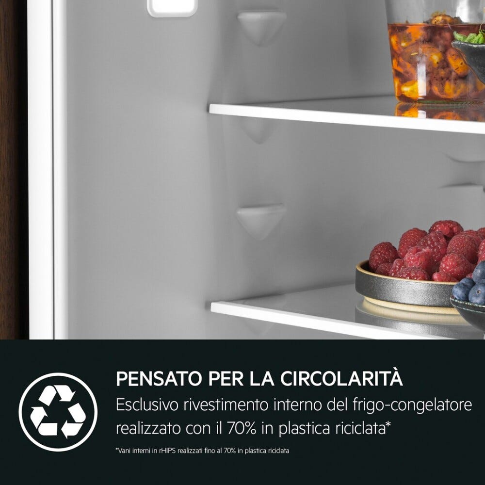 AEG NSC6M191ES 6000 Frigorifero con congelatore da incasso TwinTech® Total No Frost, 269 L, classe E