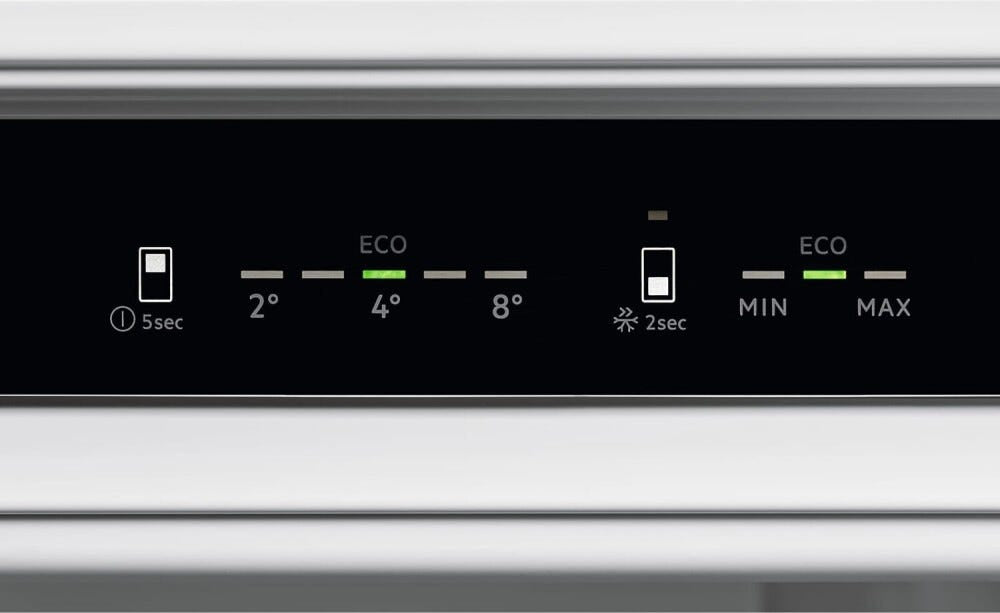 AEG NSC6M191ES 6000 Frigorifero con congelatore da incasso TwinTech® Total No Frost, 269 L, classe E