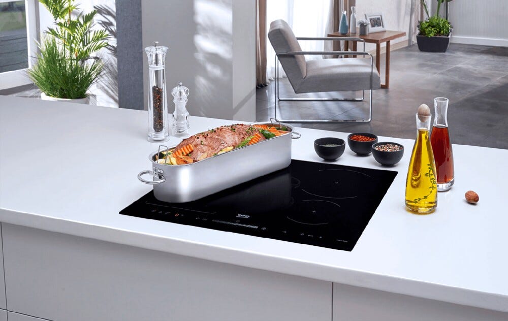 Beko HII85770UFT Piano cottura a induzione cm. 78 - vetro nero