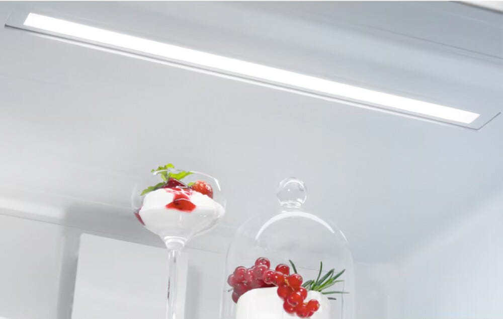 AEG ORC6M481EX Serie 6000 Frigorifero con congelatore a libera installazione cm. 70 h. 192 - lt. 481 - inox