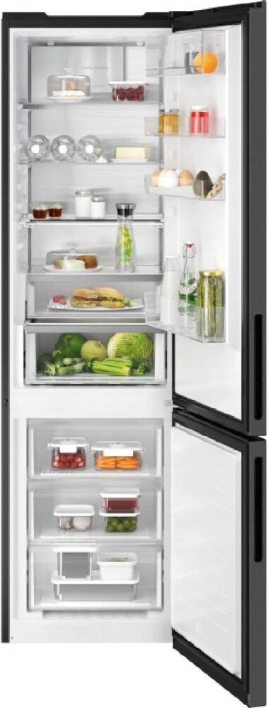 AEG ORC8M361CL Serie 8000 Cooling 360° Frigorifero con congelatore a libera installazione cm. 60 h. 202 - lt. 362 - nero
