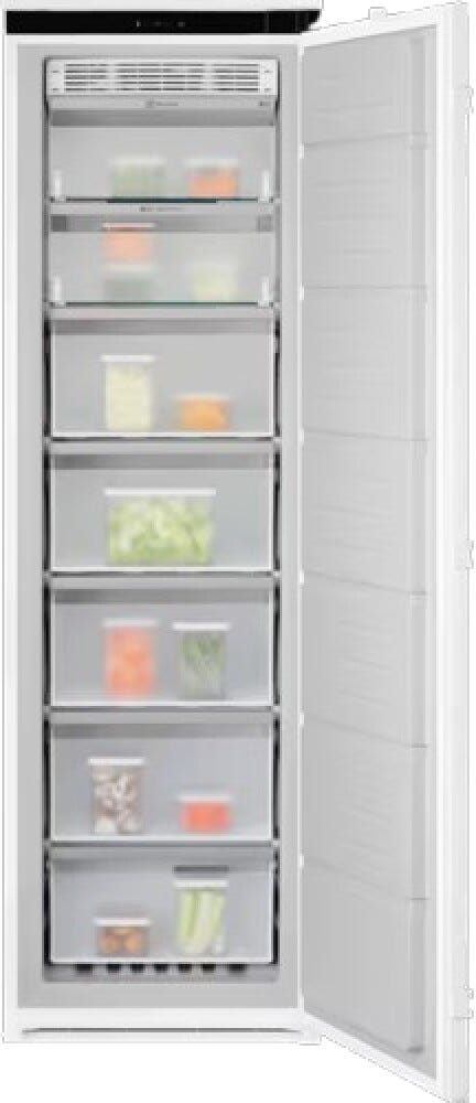 Electrolux KUN7NE18S Serie 700 Congelatore verticale da incasso cm. 55 h 178 - lt. 212