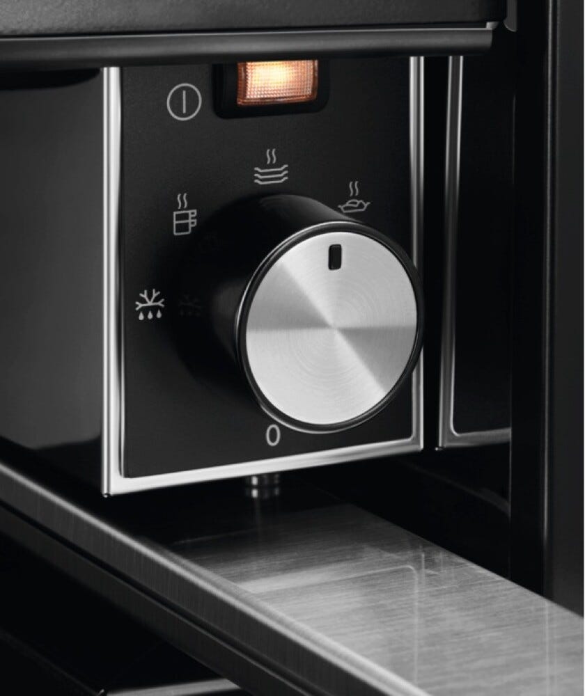 Electrolux LBD4Z Cassetto scaldavivande cm 60 h 14 - nero