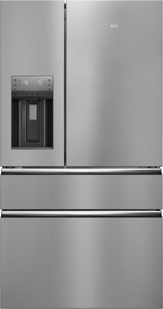 AEG RMB954E9VX Serie 9000 MultiSwitch Frigorifero con congelatore french door a libera installazione cm. 92 h. 175 - lt. 617 - inox antimpronta