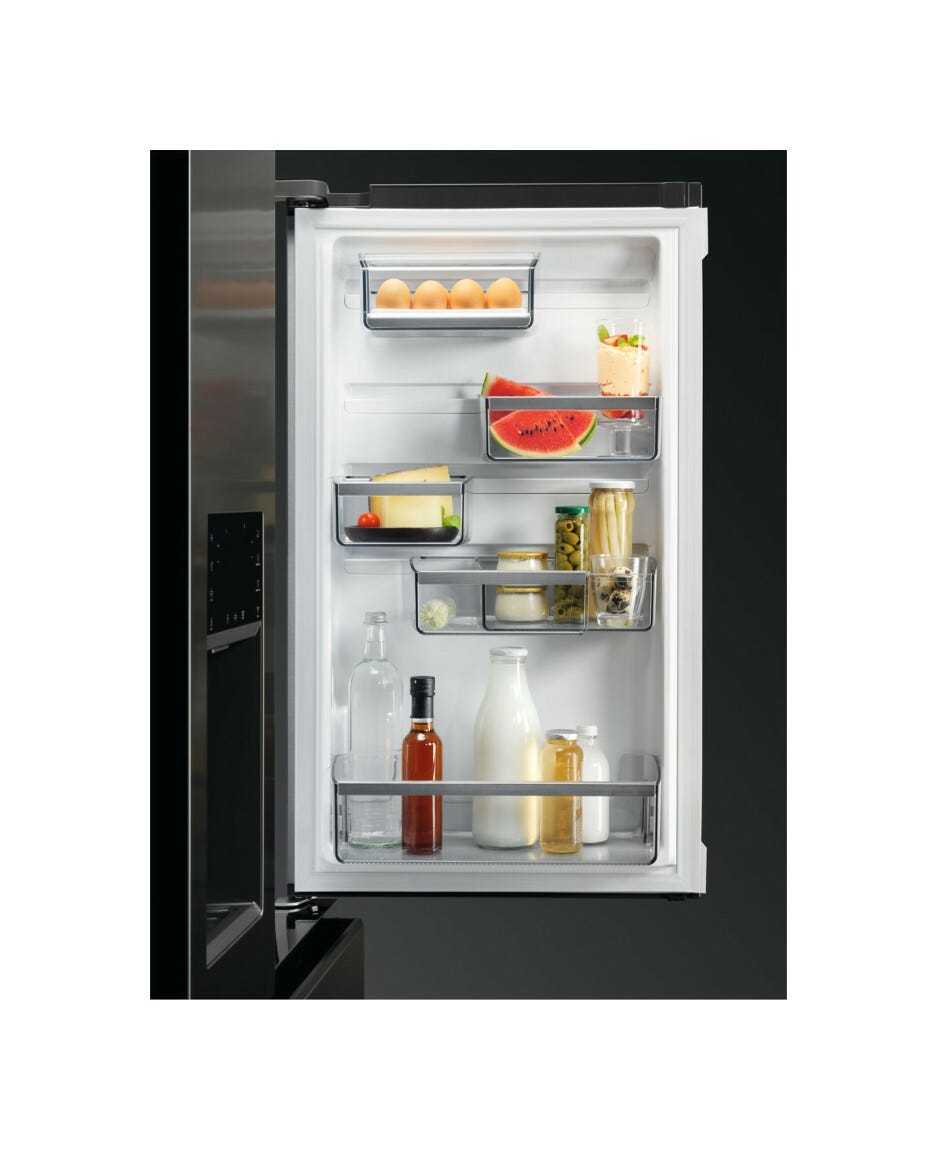 AEG RMB954E9VX Serie 9000 MultiSwitch Frigorifero con congelatore french door a libera installazione cm. 92 h. 175 - lt. 617 - inox antimpronta