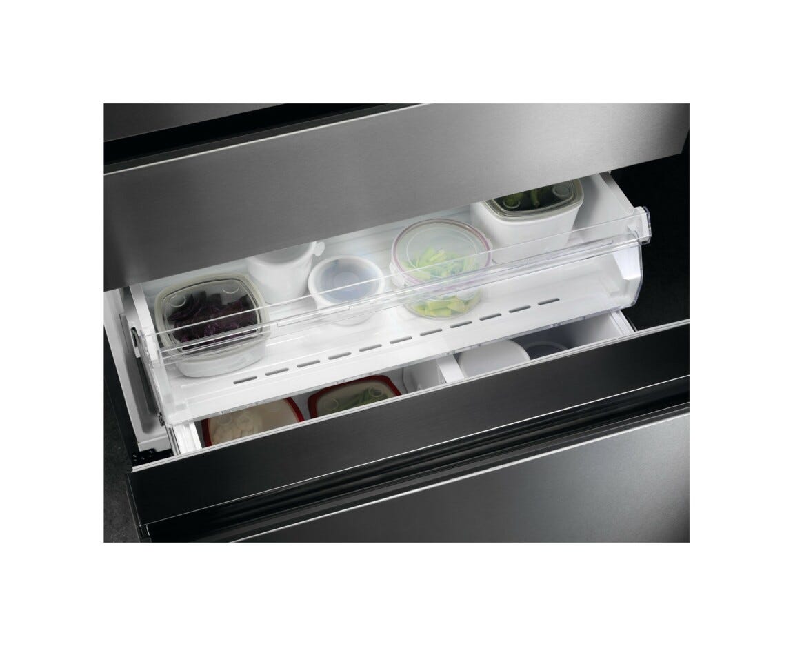 AEG RMB954E9VX Serie 9000 MultiSwitch Frigorifero con congelatore french door a libera installazione cm. 92 h. 175 - lt. 617 - inox antimpronta