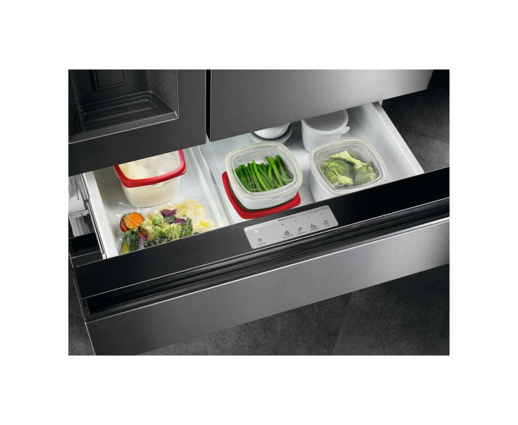 AEG RMB954E9VX Serie 9000 MultiSwitch Frigorifero con congelatore french door a libera installazione cm. 92 h. 175 - lt. 617 - inox antimpronta