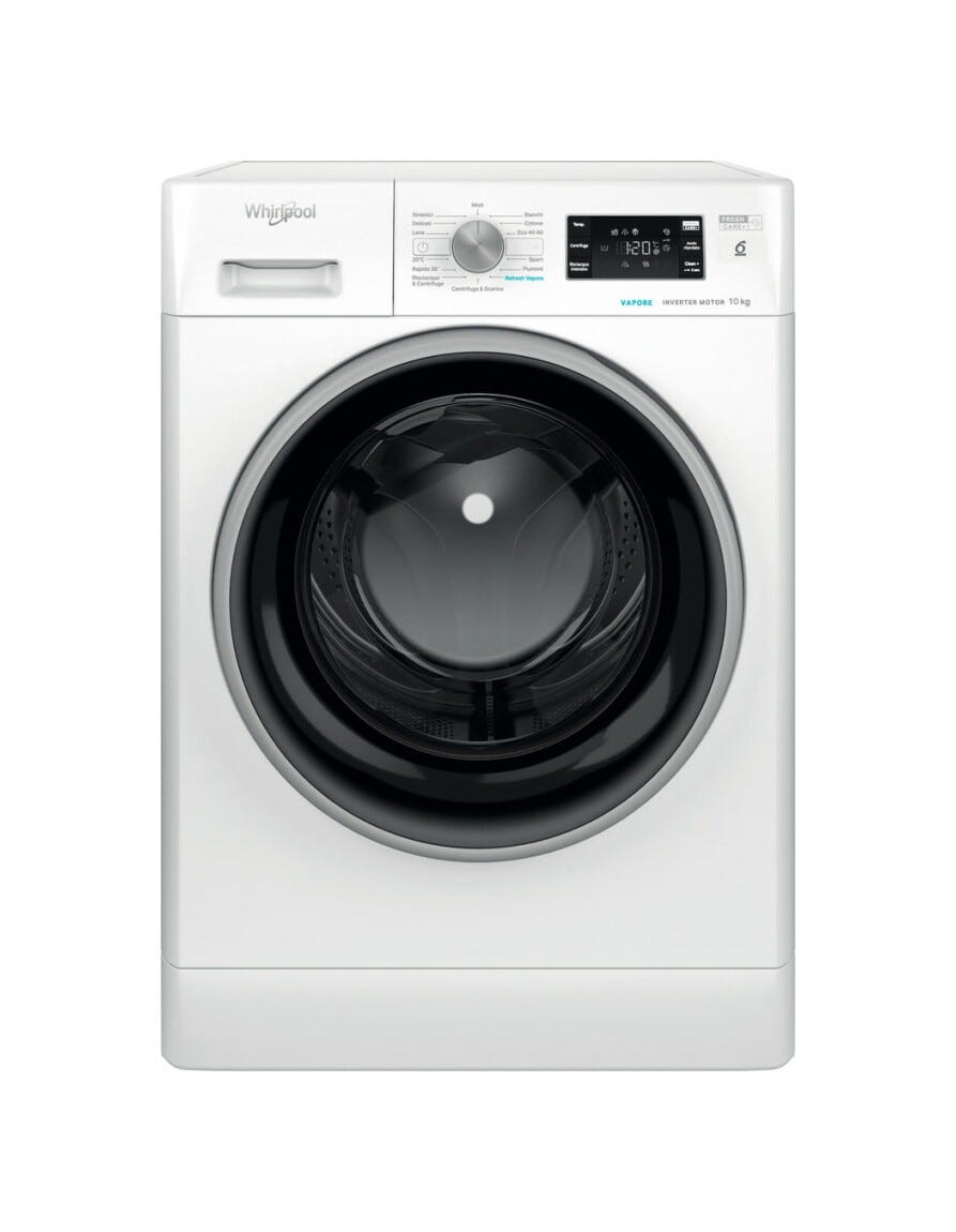Whirlpool FFB 1048 BSV IT Lavatrice cm. 60 - capacità 10 kg - bianco