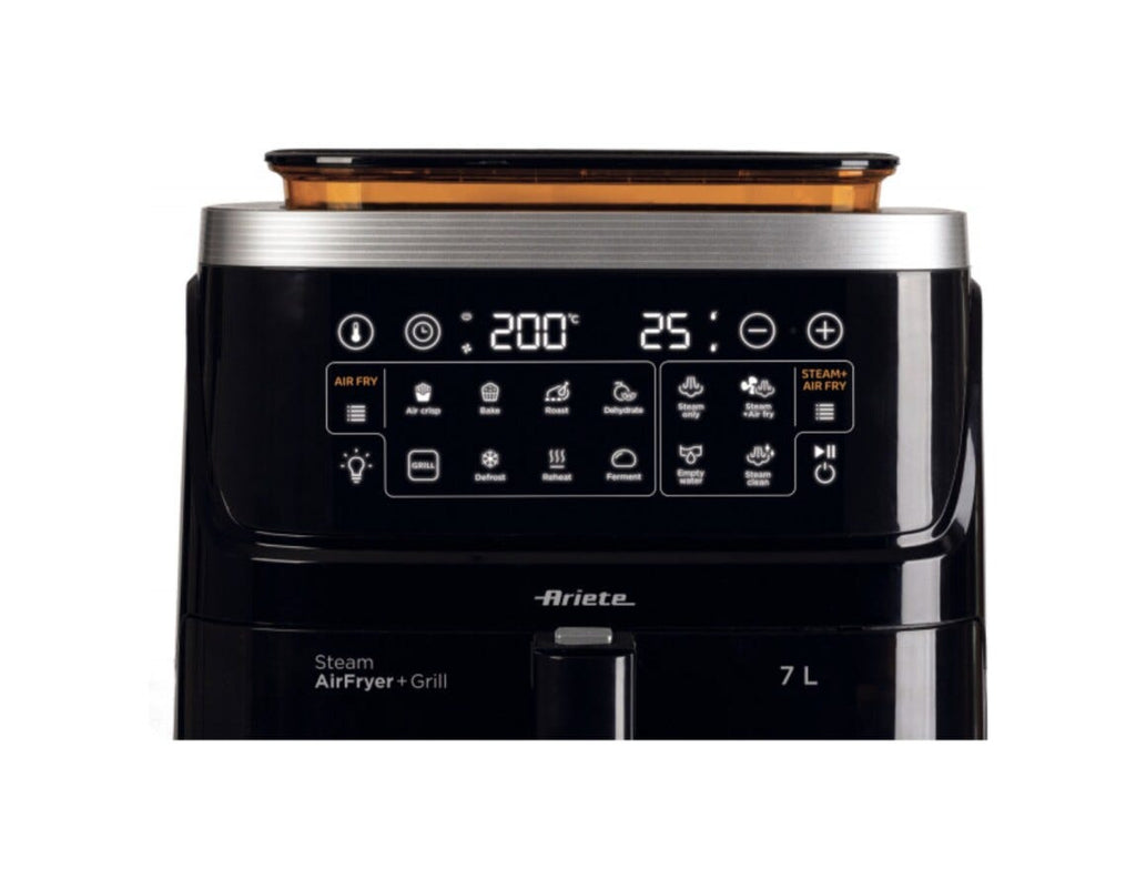 Ariete 4636/00 Friggitrice ad aria con funzione vapore - 7 lt - nero