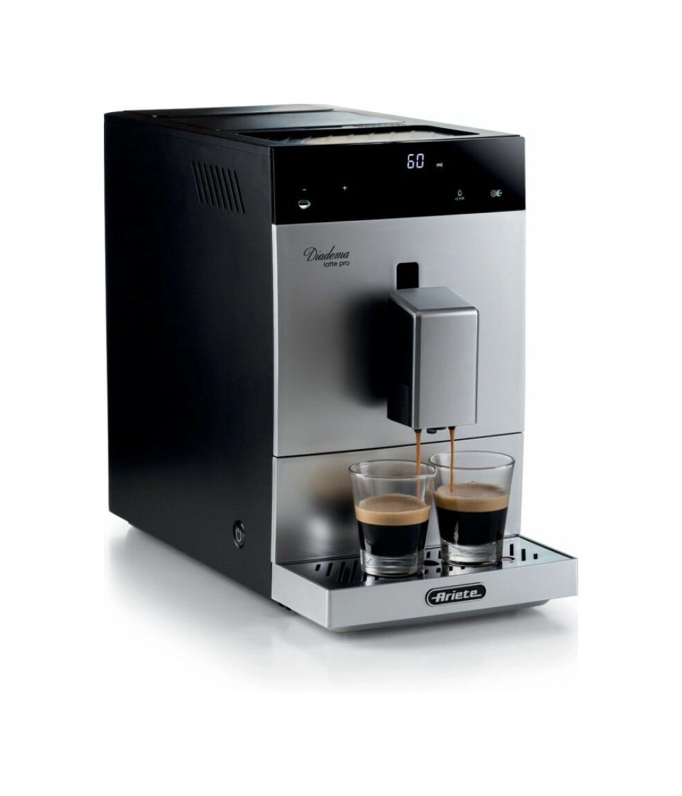 Ariete 1453/01 Diadema Macchina per caffè automatica - inox/nero