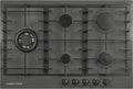 Plados Telma OUTLET SLIM75 UG 70 Piano cottura cm. 75 x 51 - 4 fuochi gas + 1 tripla corona - nero matt - ARTICOLO NUOVO CON LIEVE DEFORAZIONE SU ANGOLO SX E LEGGERMENTE IMBARCATO (vedi foto) CON IMBALLO ORIGINALE