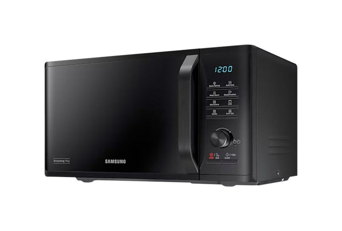 Samsung MG23K3515AK/ET Forno microonde con grill cm. 49 - nero