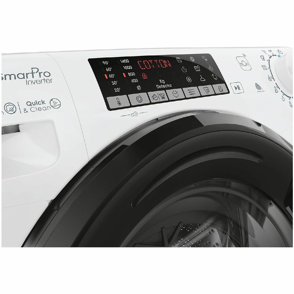 Candy CSOW 4746TWMB5-S Smart Pro Inverter Lavasciuga slim cm. 60 - profondità 45 - lavaggio 7 - asciugatura 4 - bianco