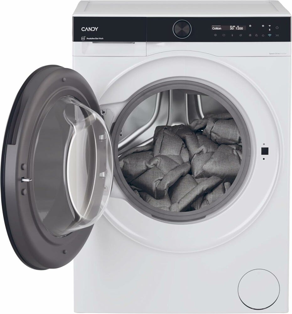 Candy BS 49B9-S ProWash 700 Lavatrice cm. 60 - capacità 9 kg - bianco/nero