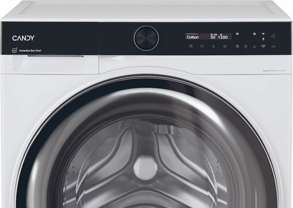 Candy BS 49B9-S ProWash 700 Lavatrice cm. 60 - capacità 9 kg - bianco/nero