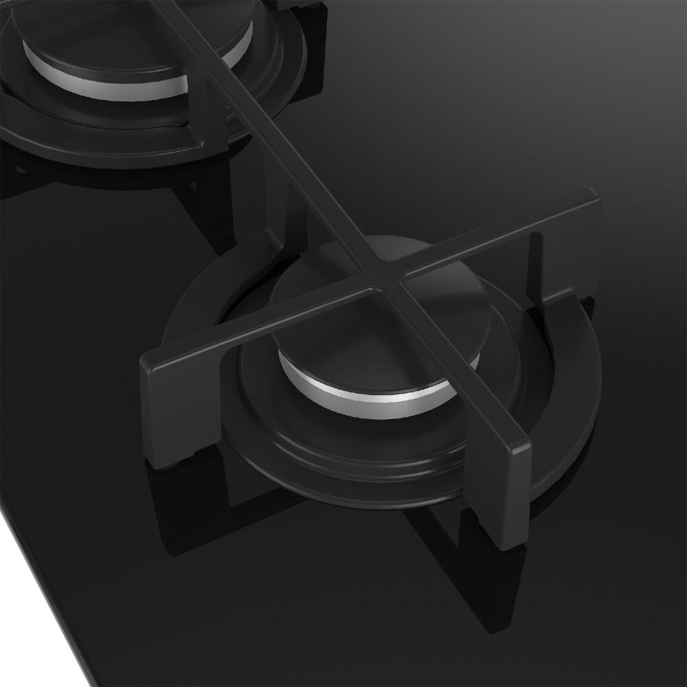 Beko HILG 64225 SB Piano a cottura a gas cm. 59 - nero