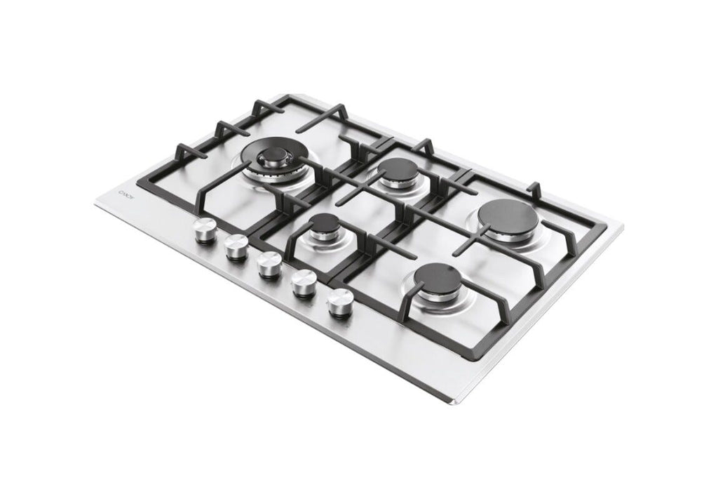 Candy CHG7WL4WTX Moderna Piano cottura a gas cm. 75 - inox
