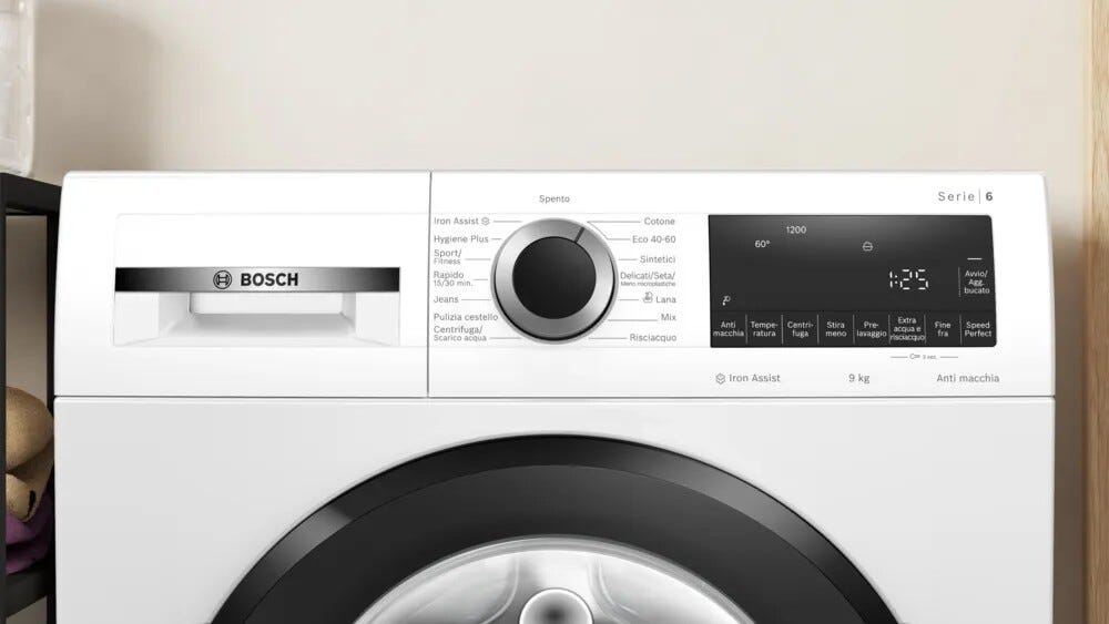 Bosch WGG242Z0IT 6 Lavatrice cm. 60 - capacità 9 kg - bianco