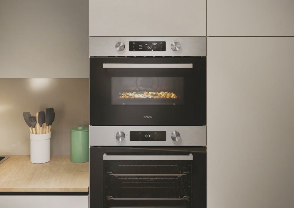Candy CA4MWNBB6N Wave 800 Forno combinato microonde cm. 60 h. 45 - inox/nero