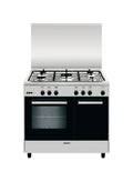 Glem AR965VI Alpha Cucina da accosto cm. 90x60 - 5 fuochi + 1 forno a gas - inox